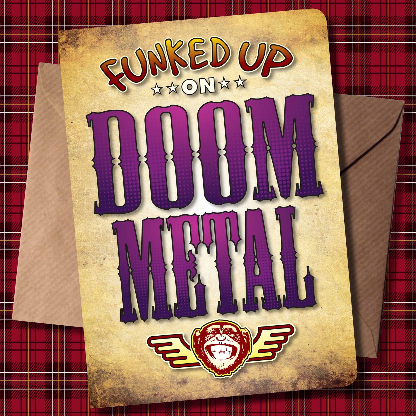 Doom Metal Art Print / Poster / Birthday Card / Greetings Card