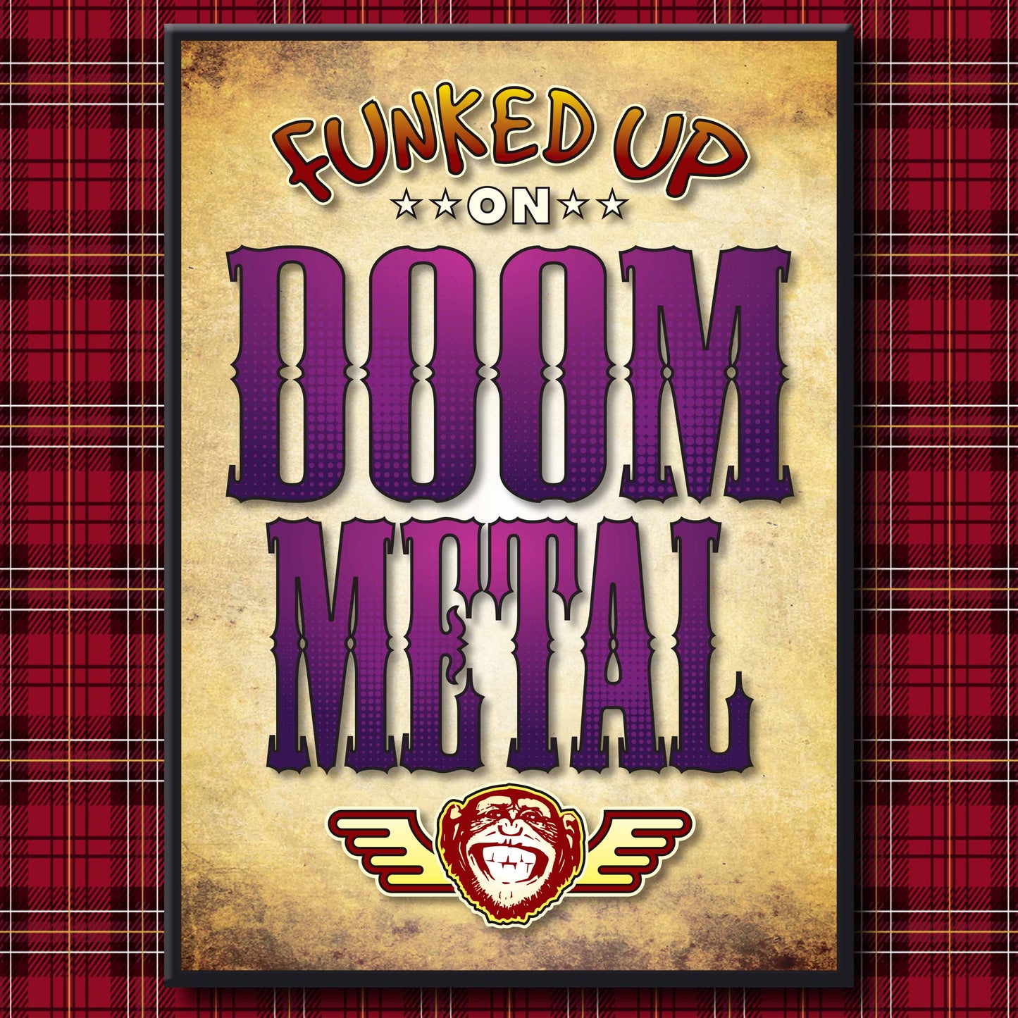 Doom Metal Art Print / Poster / Birthday Card / Greetings Card