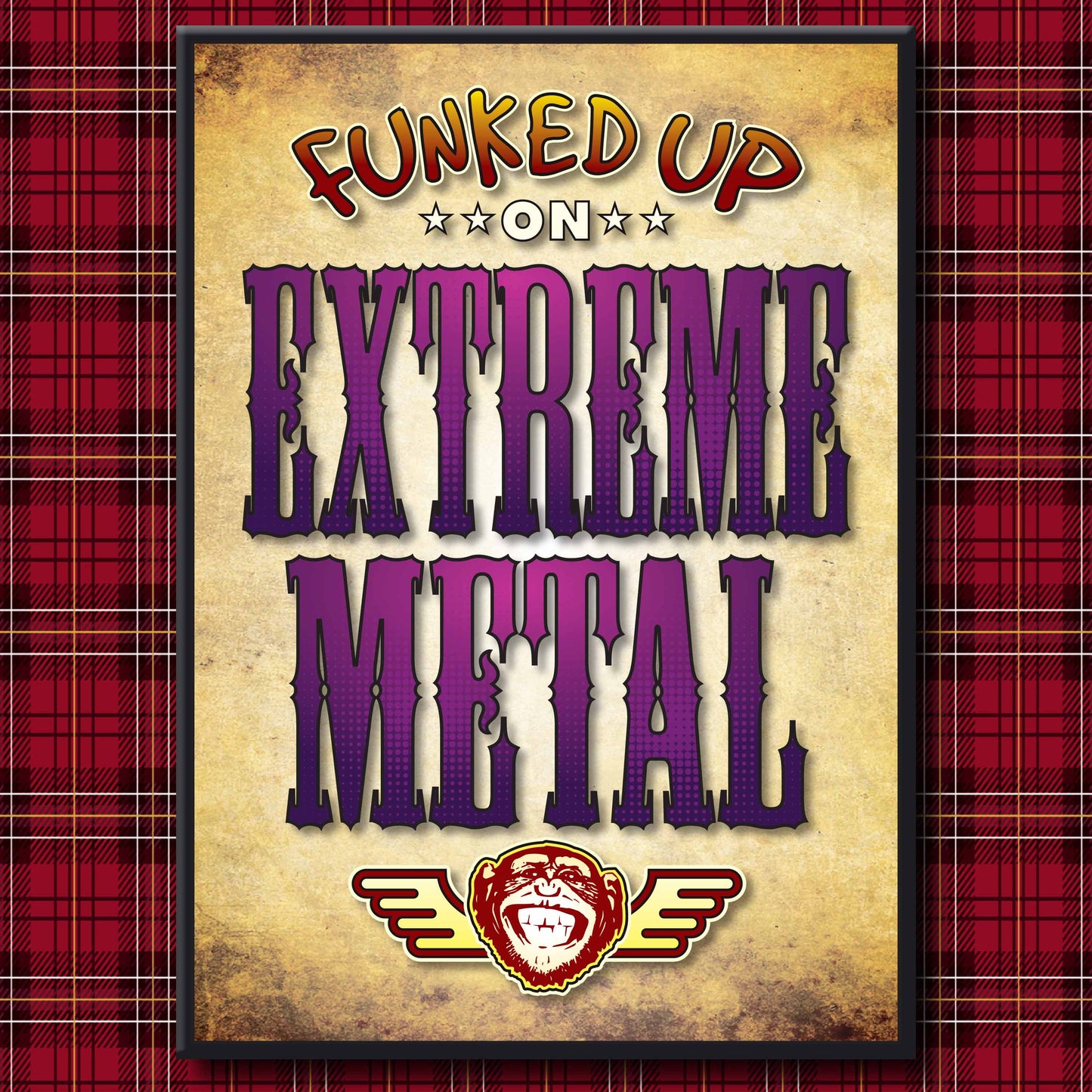 Extreme Metal Art Print / Poster / Birthday Card / Greetings Card