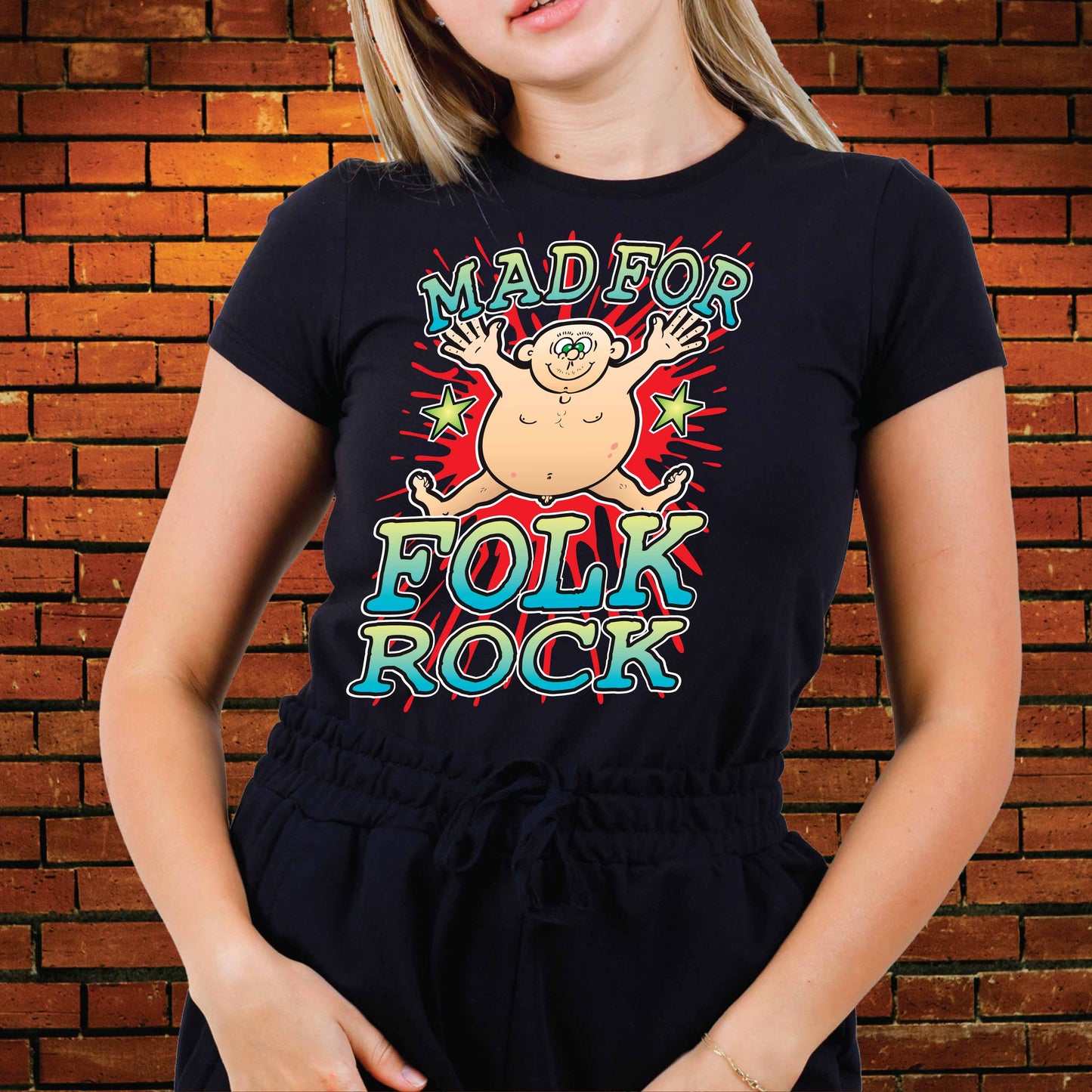 Folk Rock Cotton T-Shirt