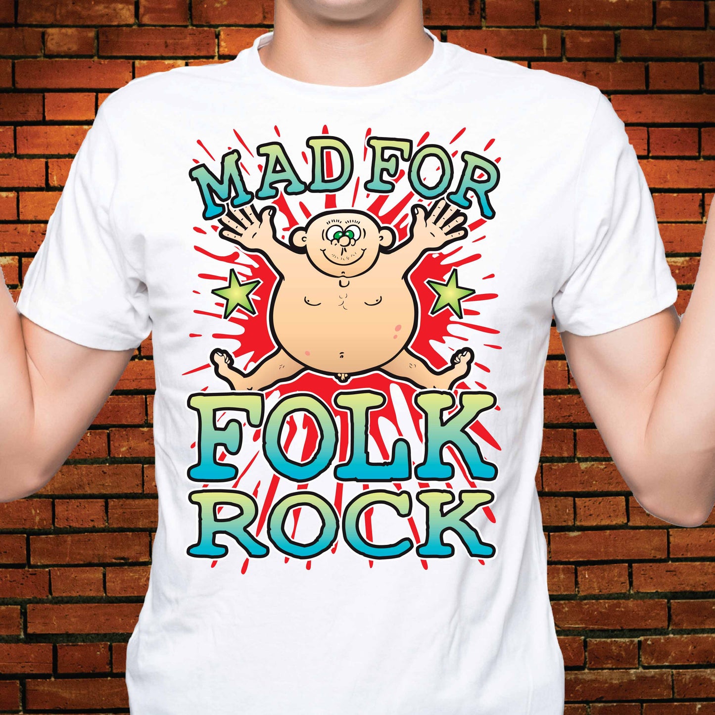 Folk Rock Cotton T-Shirt