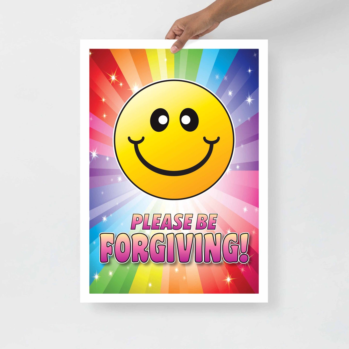 Please Be Forgiving Inspirational Wall Art