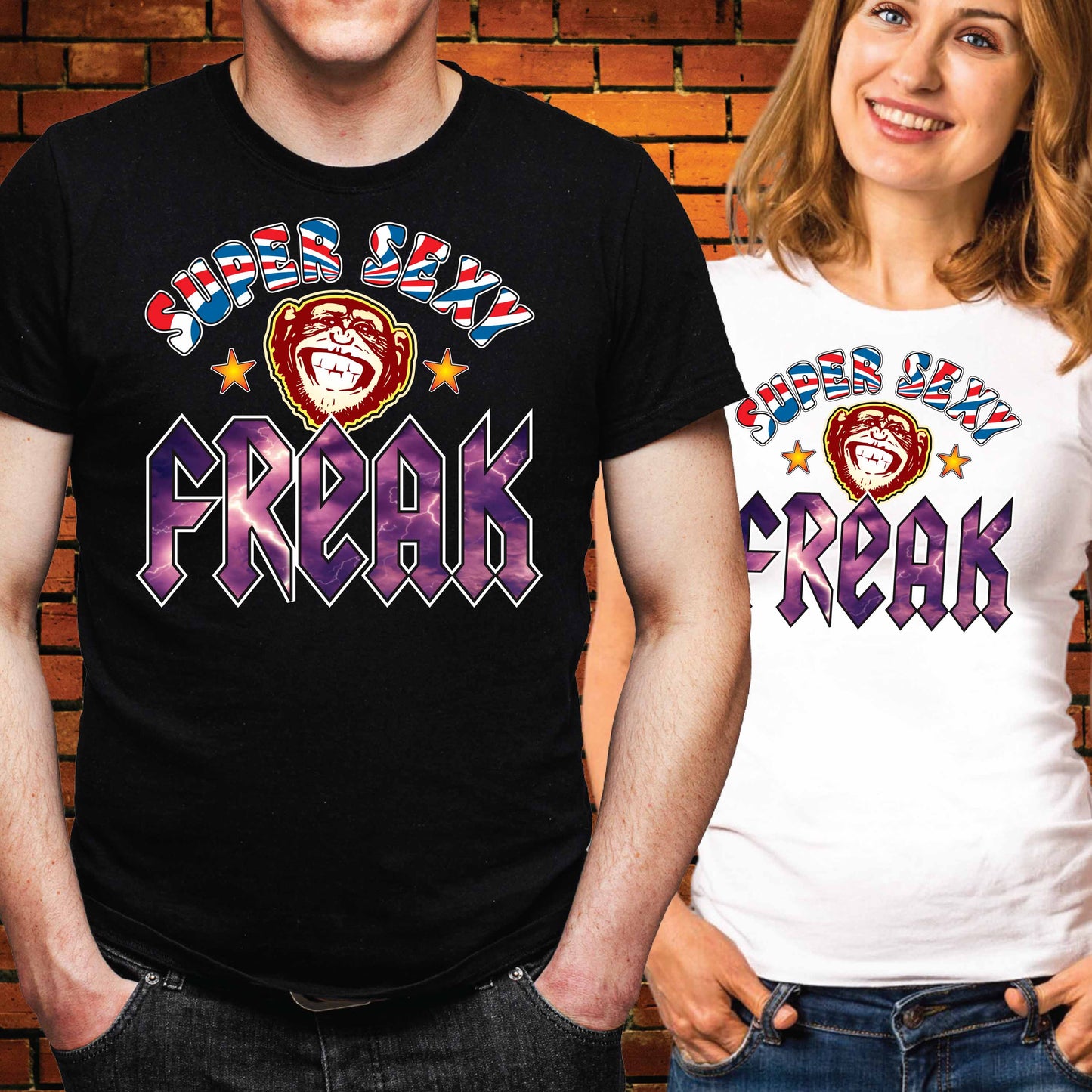 Sexy Freak Funny Slogan Cotton T-Shirt