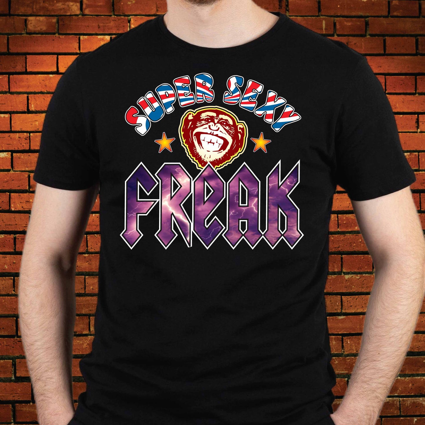 Sexy Freak Funny Slogan Cotton T-Shirt