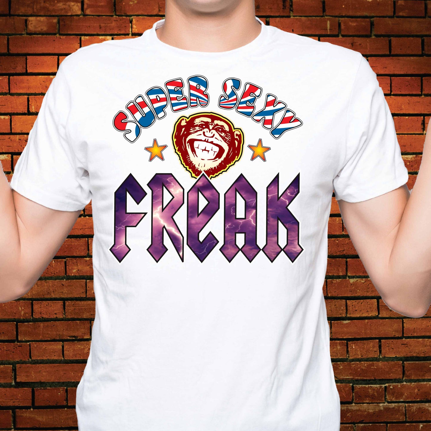 Sexy Freak Funny Slogan Cotton T-Shirt