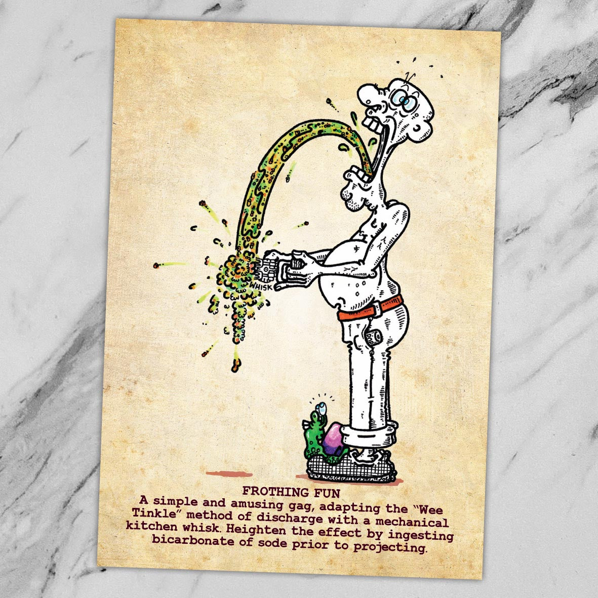 Frothing Fun Art Print