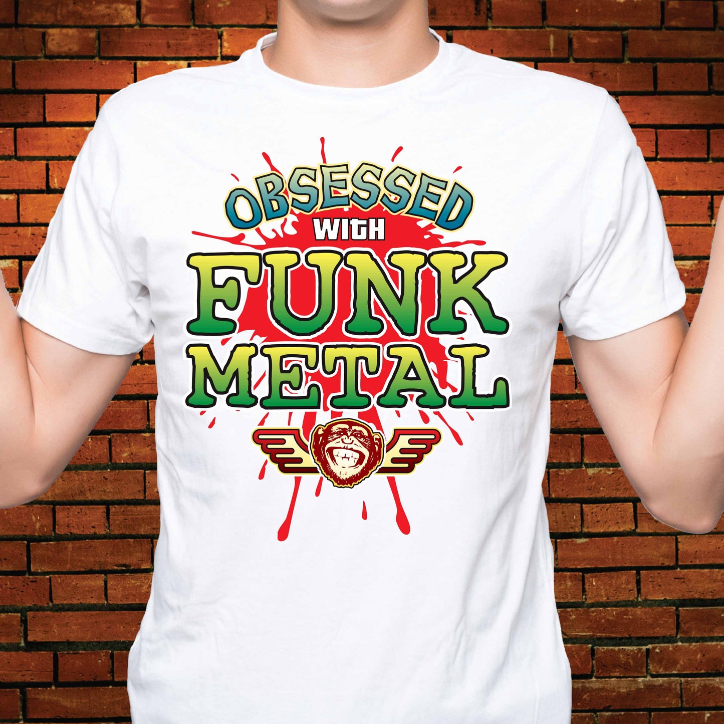 Funk Metal Obsessed Cotton T-Shirt