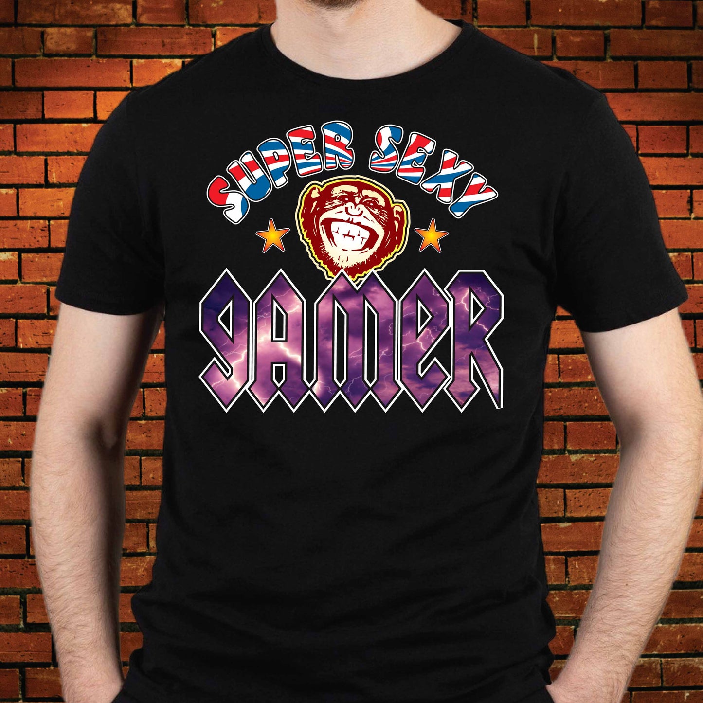 Sexy Gamer Funny Slogan Cotton T-Shirt