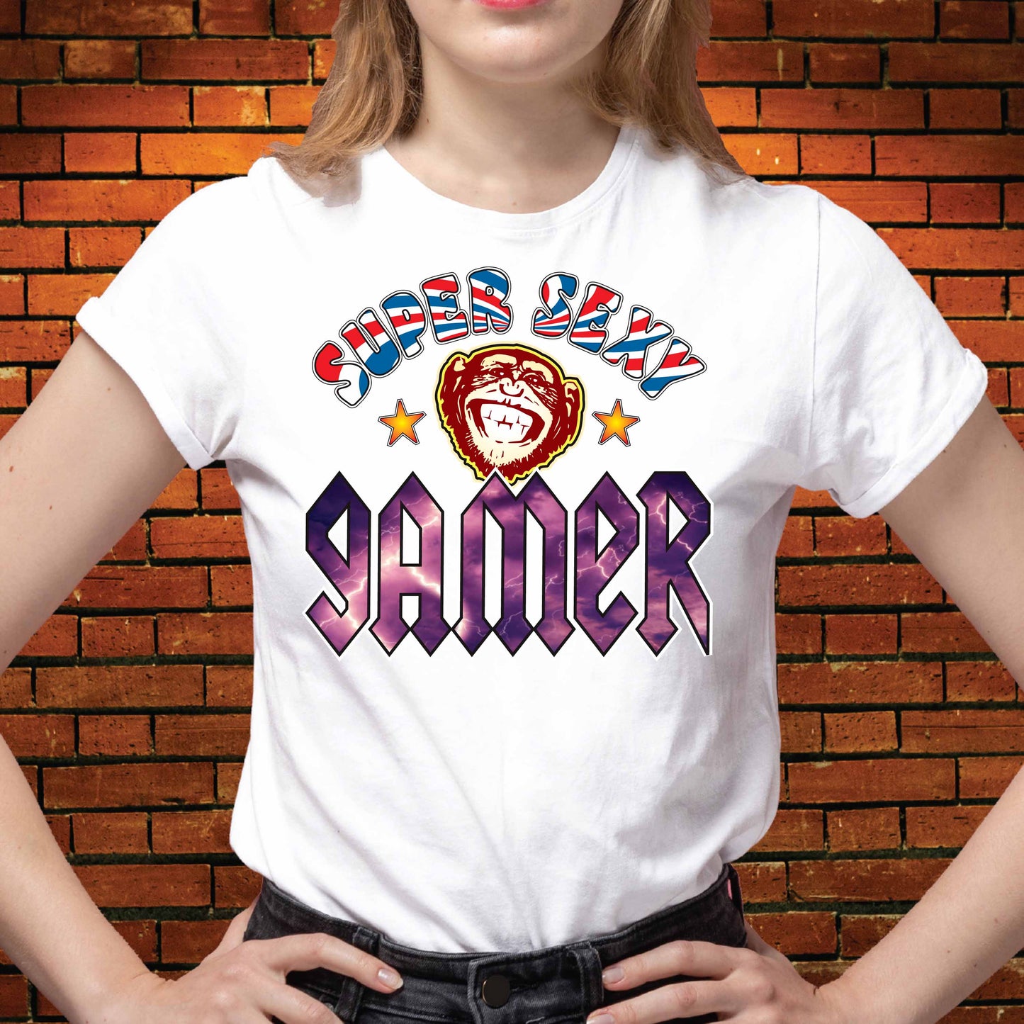Sexy Gamer Funny Slogan Cotton T-Shirt