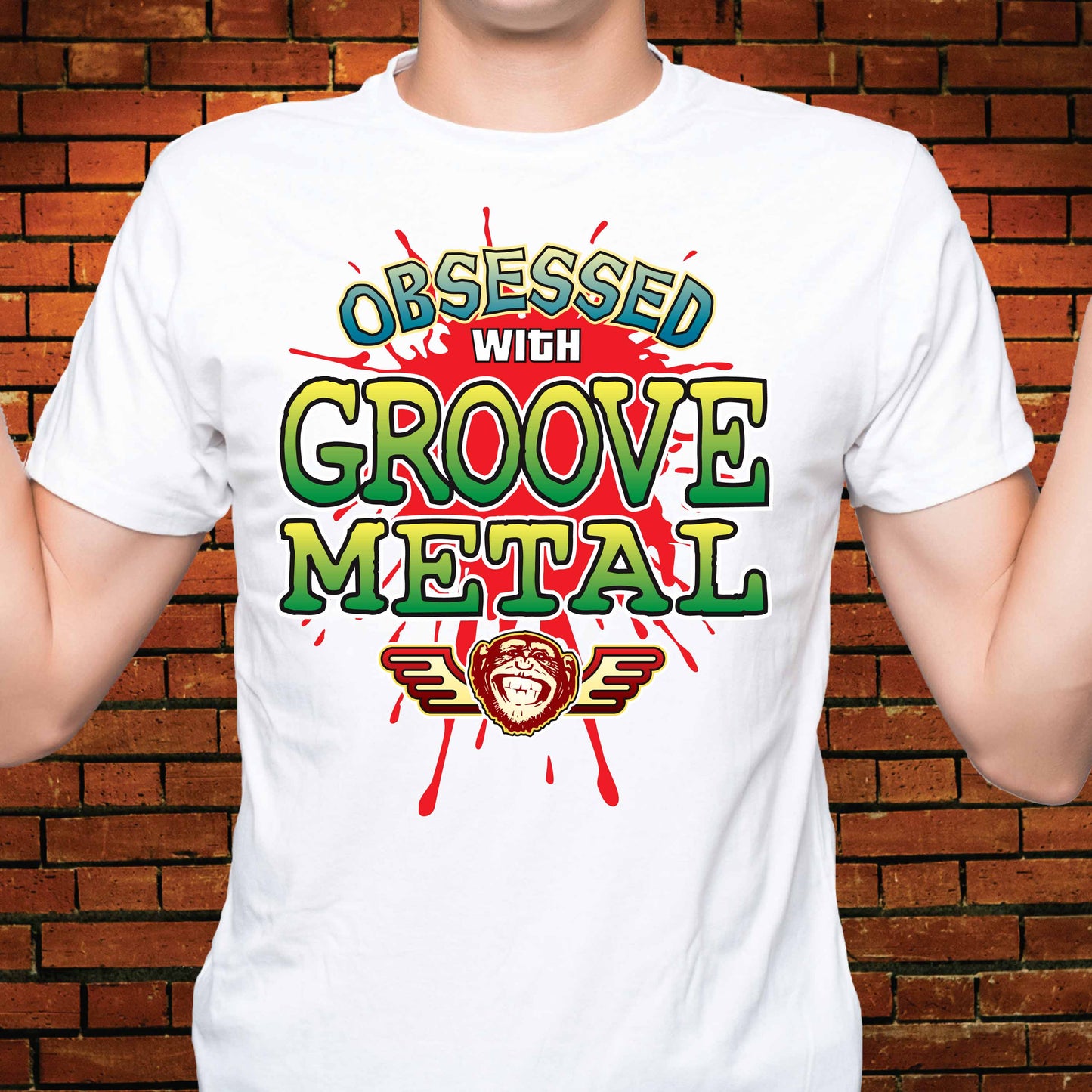 Groove Metal Obsessed Cotton T-Shirt