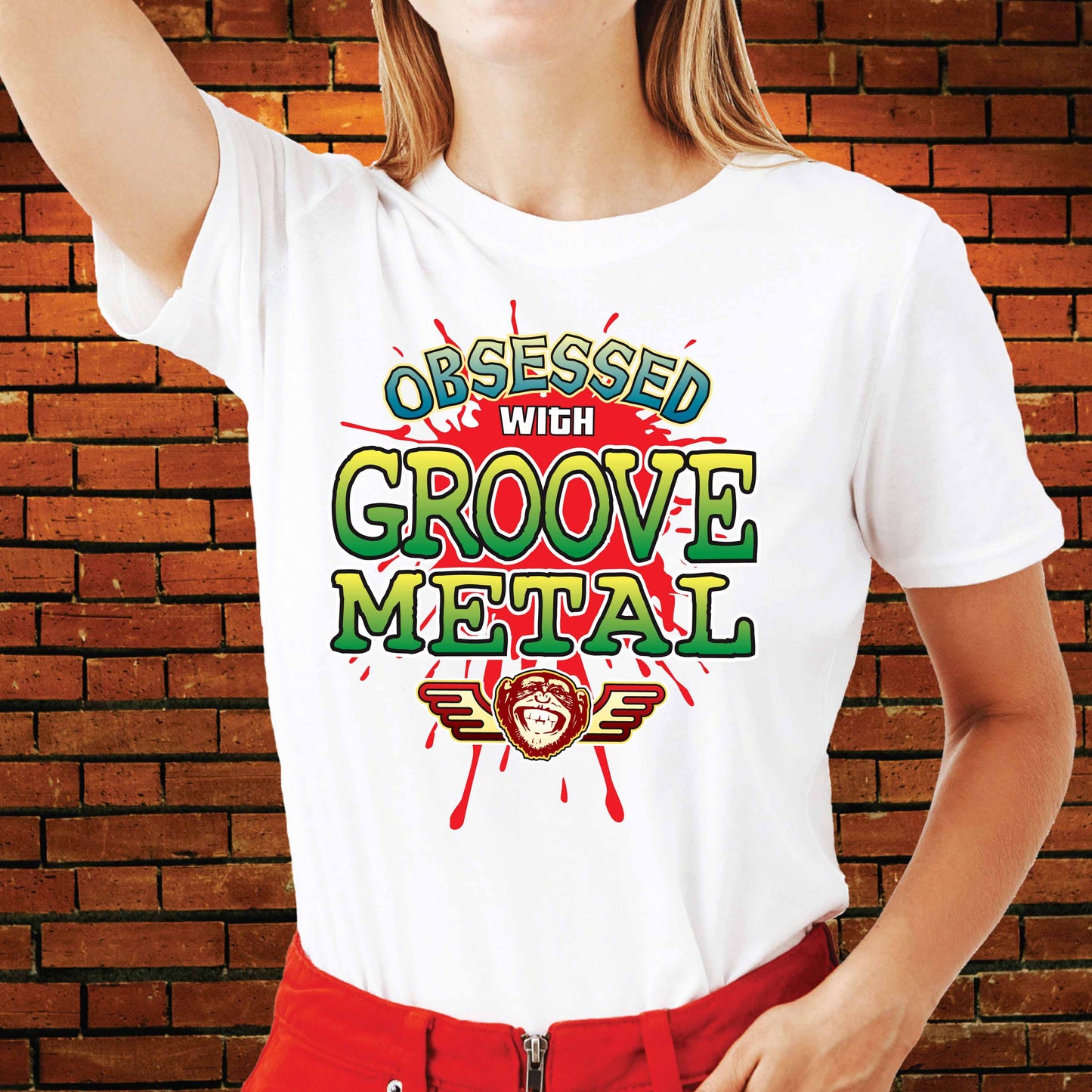 Groove Metal Obsessed Cotton T-Shirt