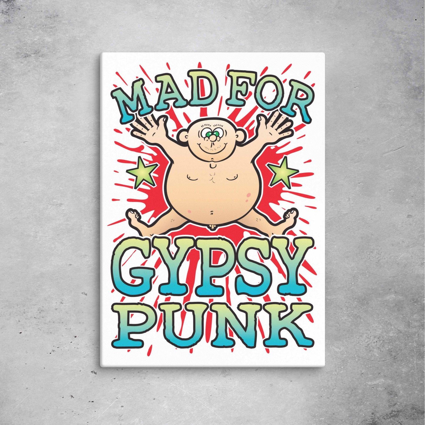 Gypsy Punk Canvas Print 51x71cm