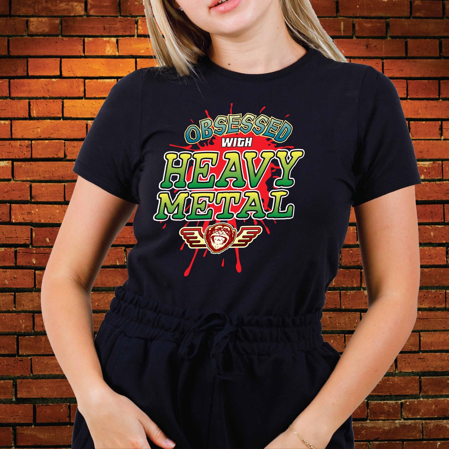Heavy Metal Obsessed Cotton T-Shirt