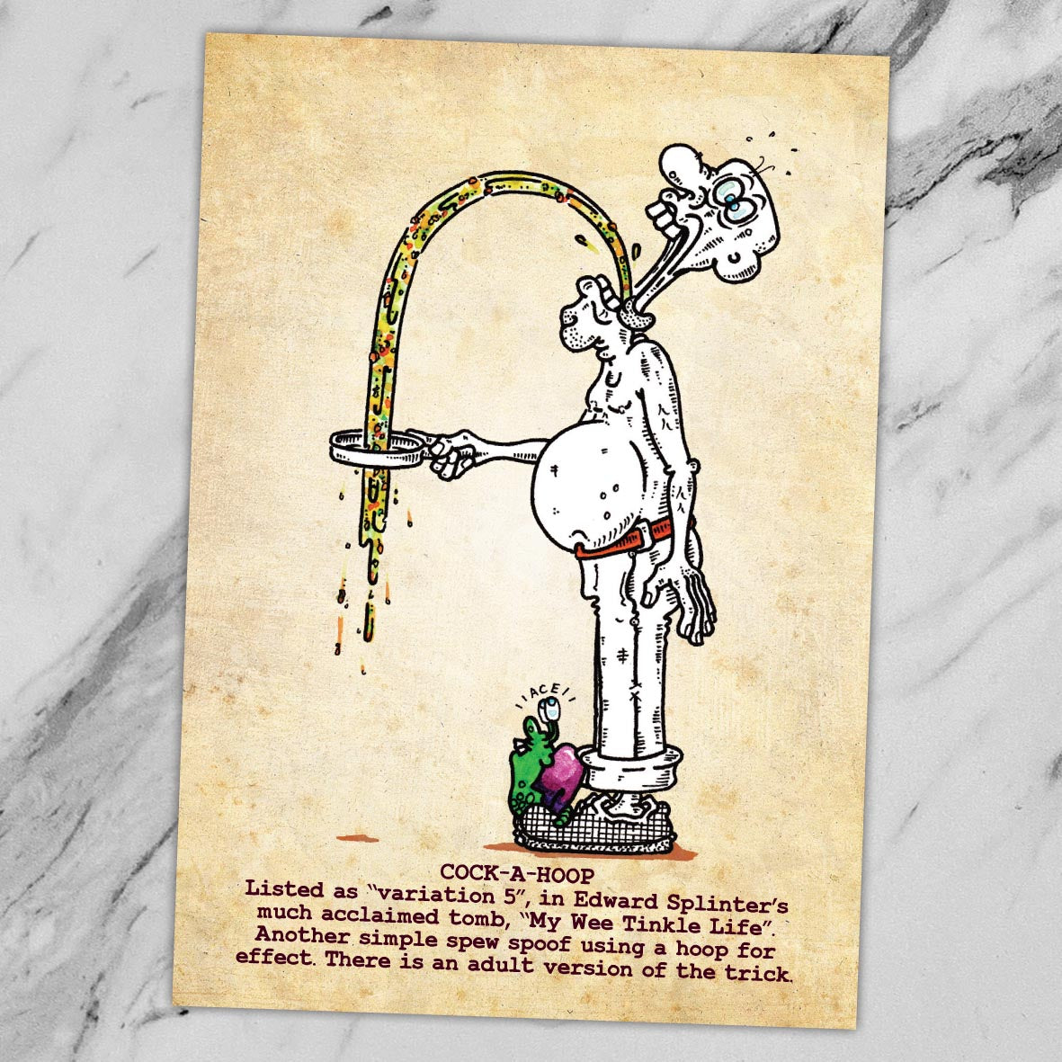 Cock-A-Hoop Art Print