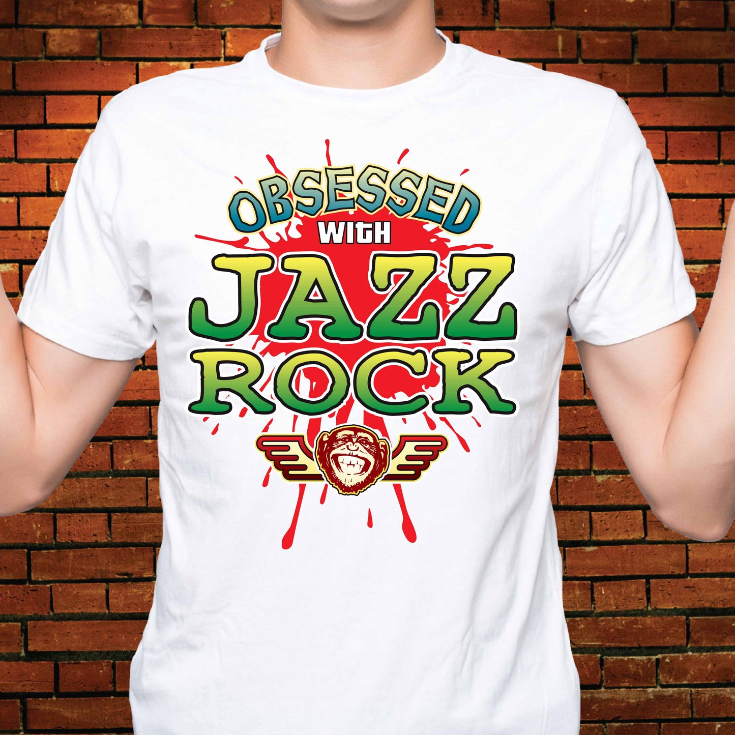 Jazz Rock Obsessed Cotton T-Shirt