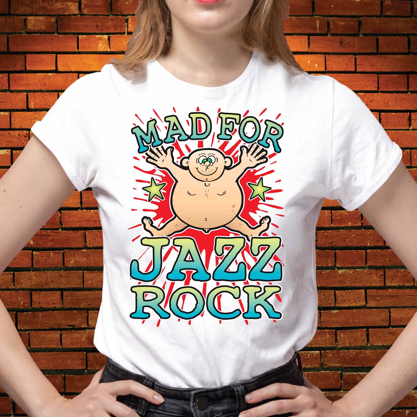 Jazz Rock Cotton T-Shirt