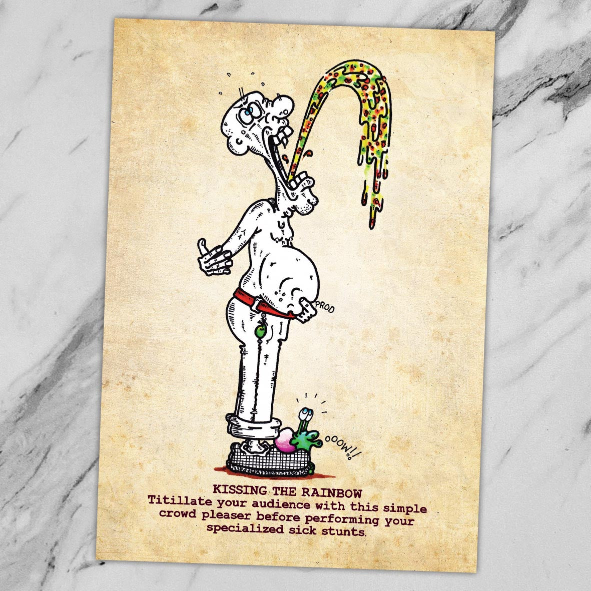 Kissing The Rainbow Art Print