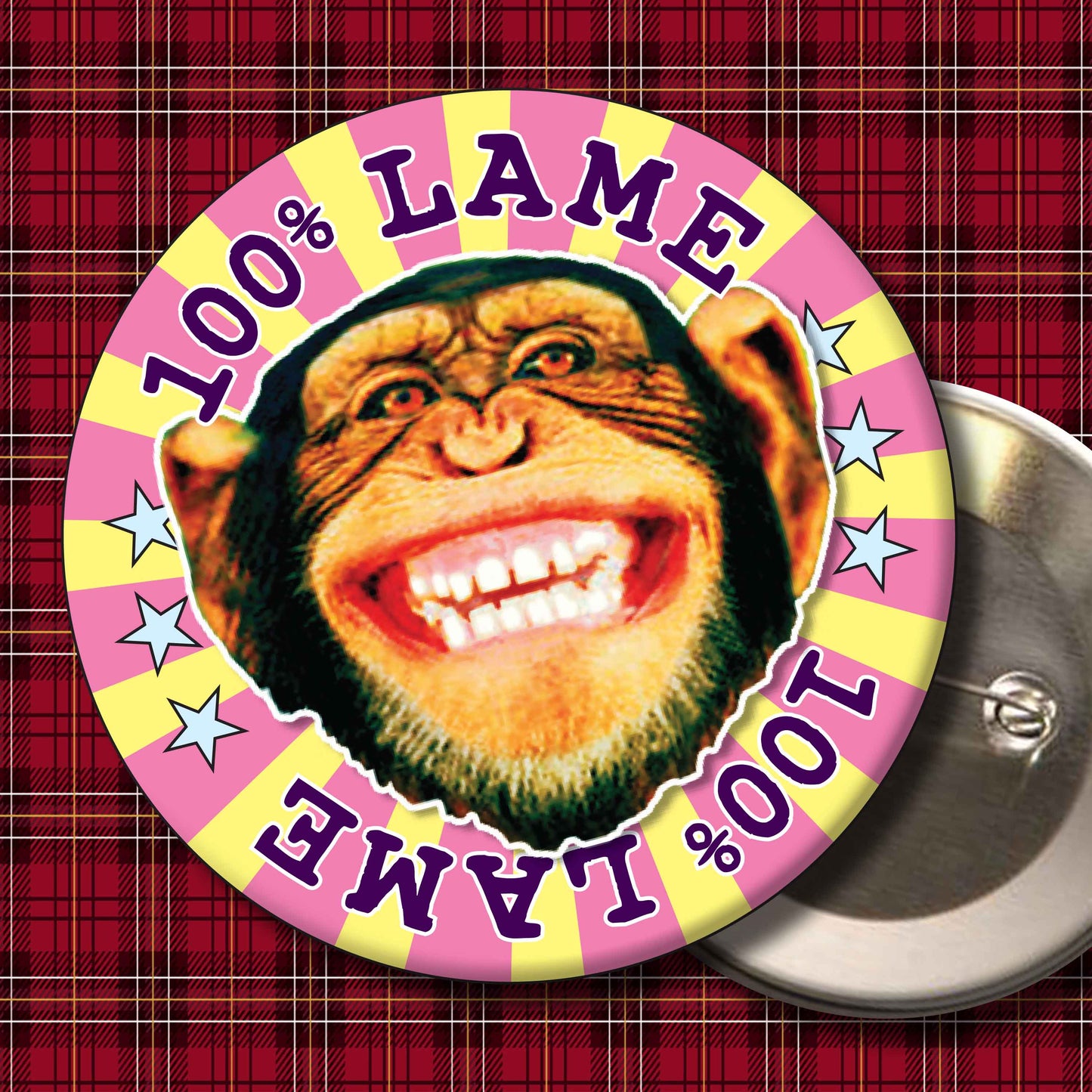 100% Lame Badge + Bottle Opener