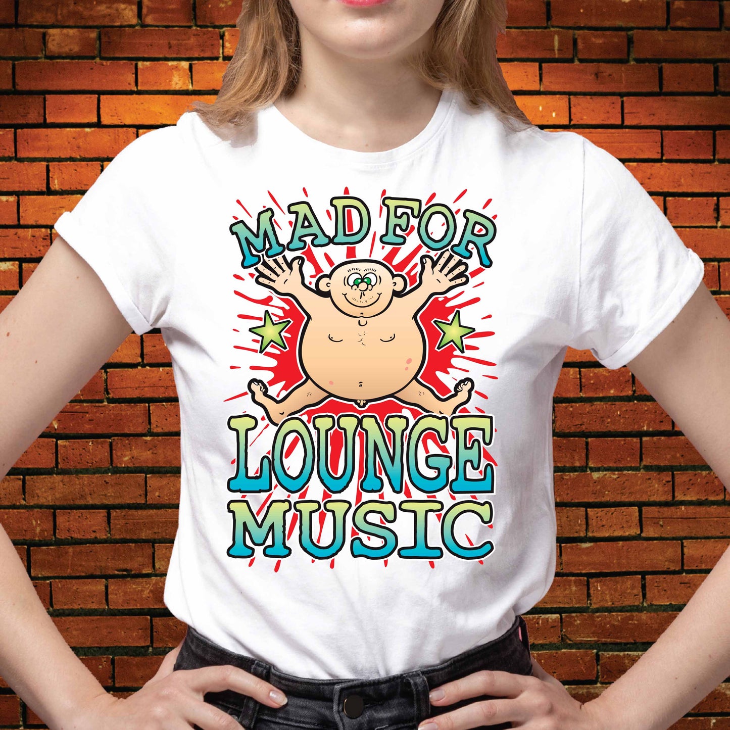 Lounge Music Cotton T-Shirt