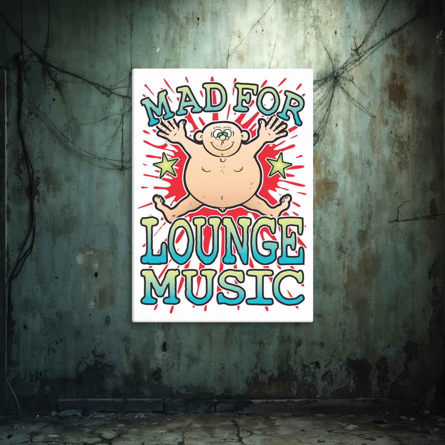 Lounge Music Canvas Print 51x71cm