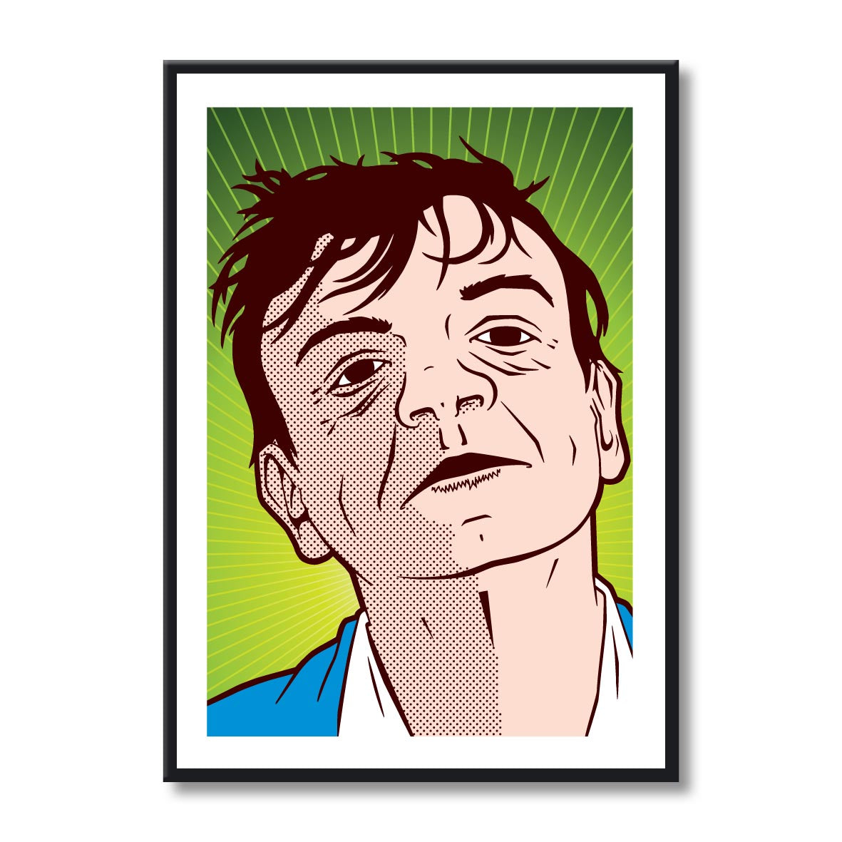 Mark E. Smith Pop Art Giclée Print
