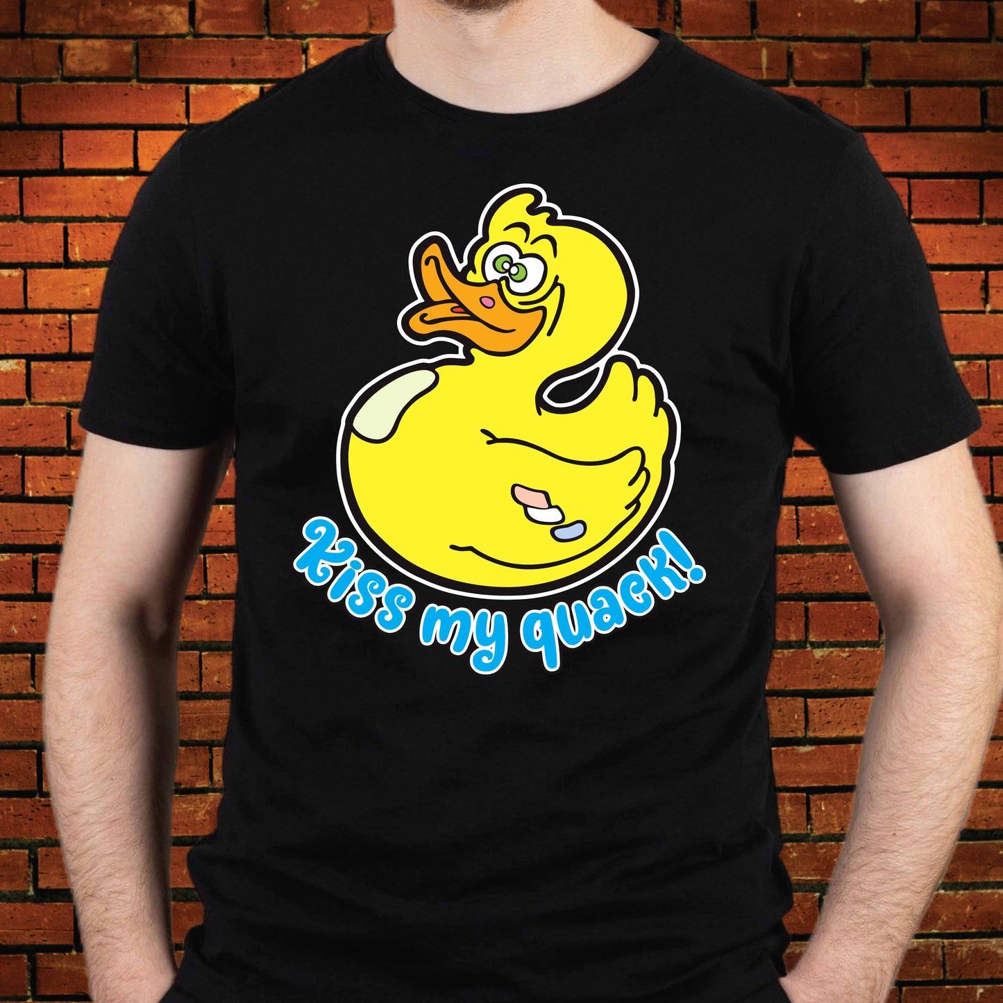 Mr Duck Funny Slogan Cotton T-Shirt