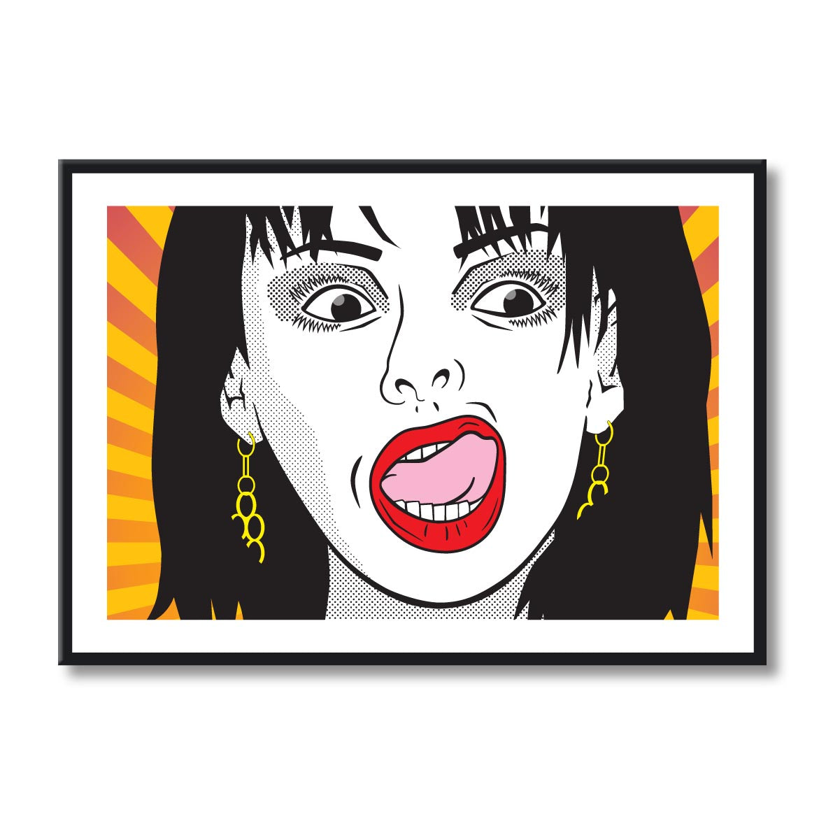 Nina Hagen Pop Art Giclée Print