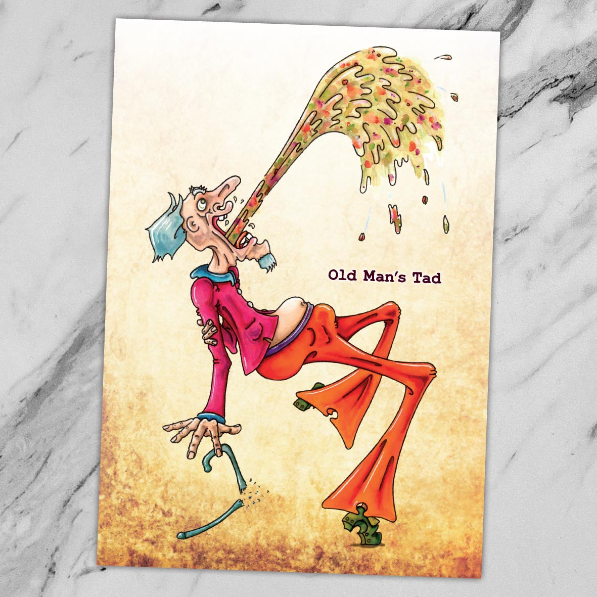 Old Tad Art Print