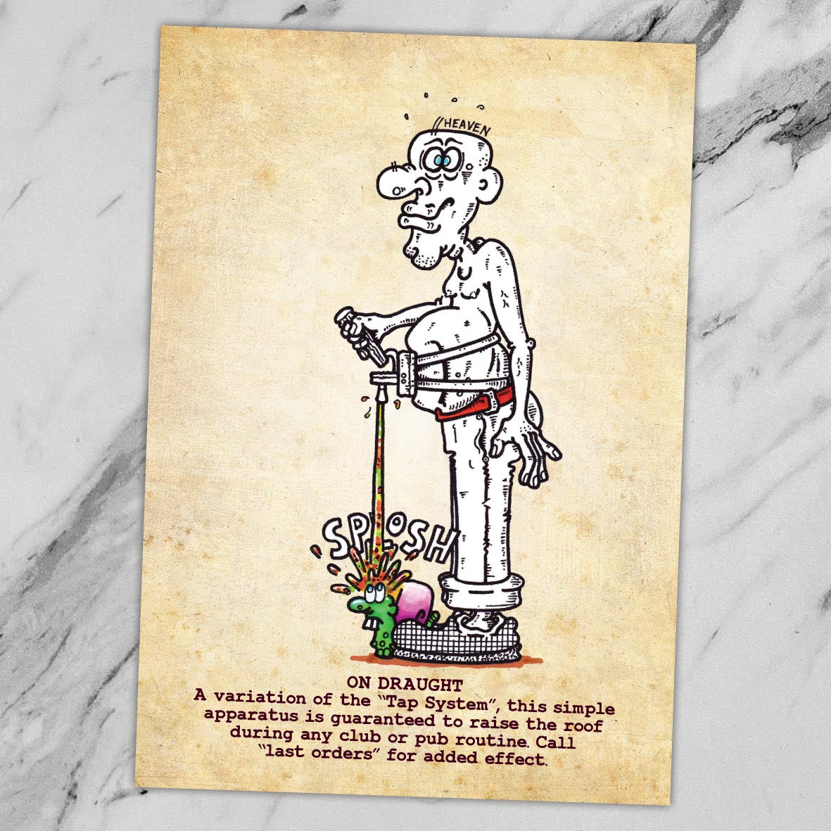 On Draught Art Print
