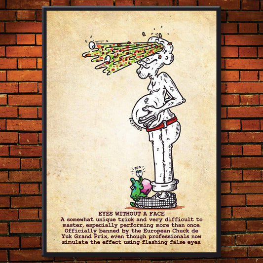 Eyes Without A Face Art Print