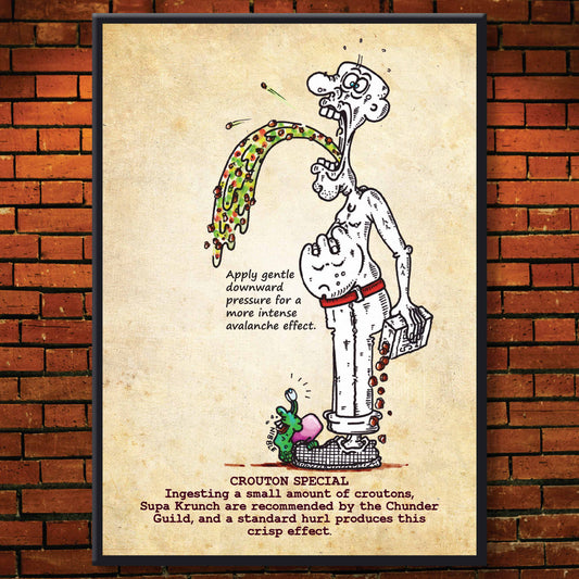 Crouton Special Art Print