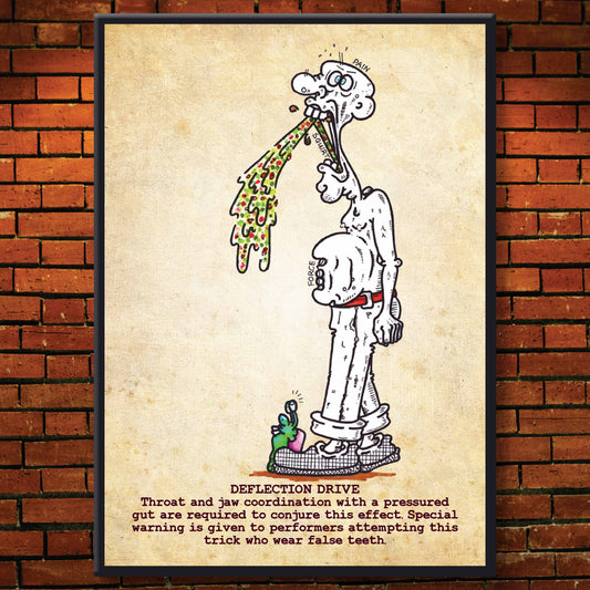 Deflection Drive Art Print