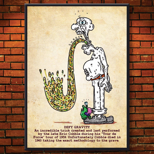 Defy Gravity Art Print