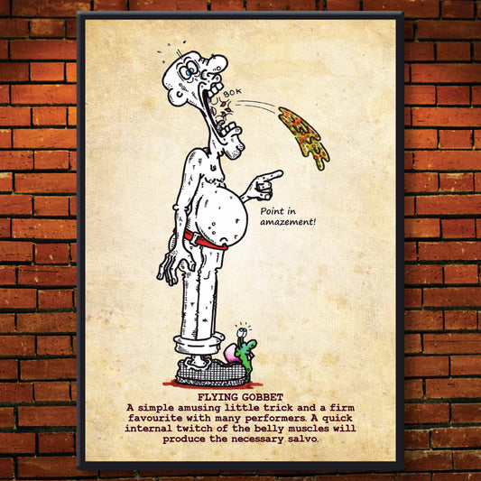 Flying Gobbet Art Print