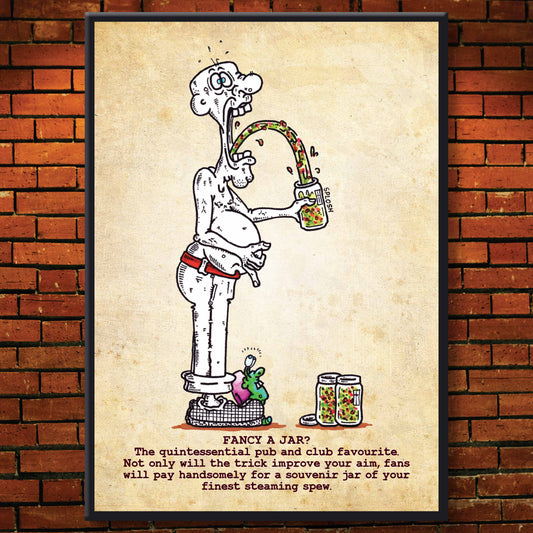 Fancy A Jar Art Print