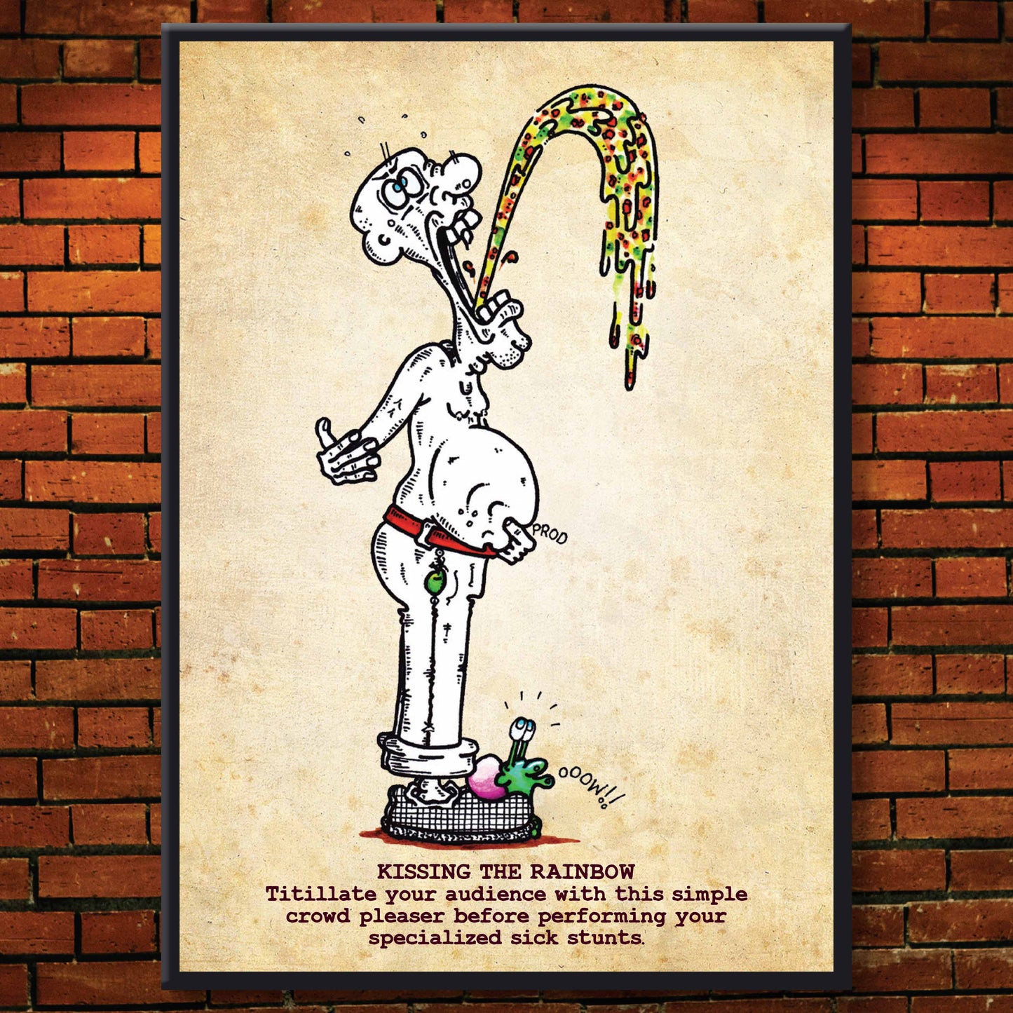 Kissing The Rainbow Art Print