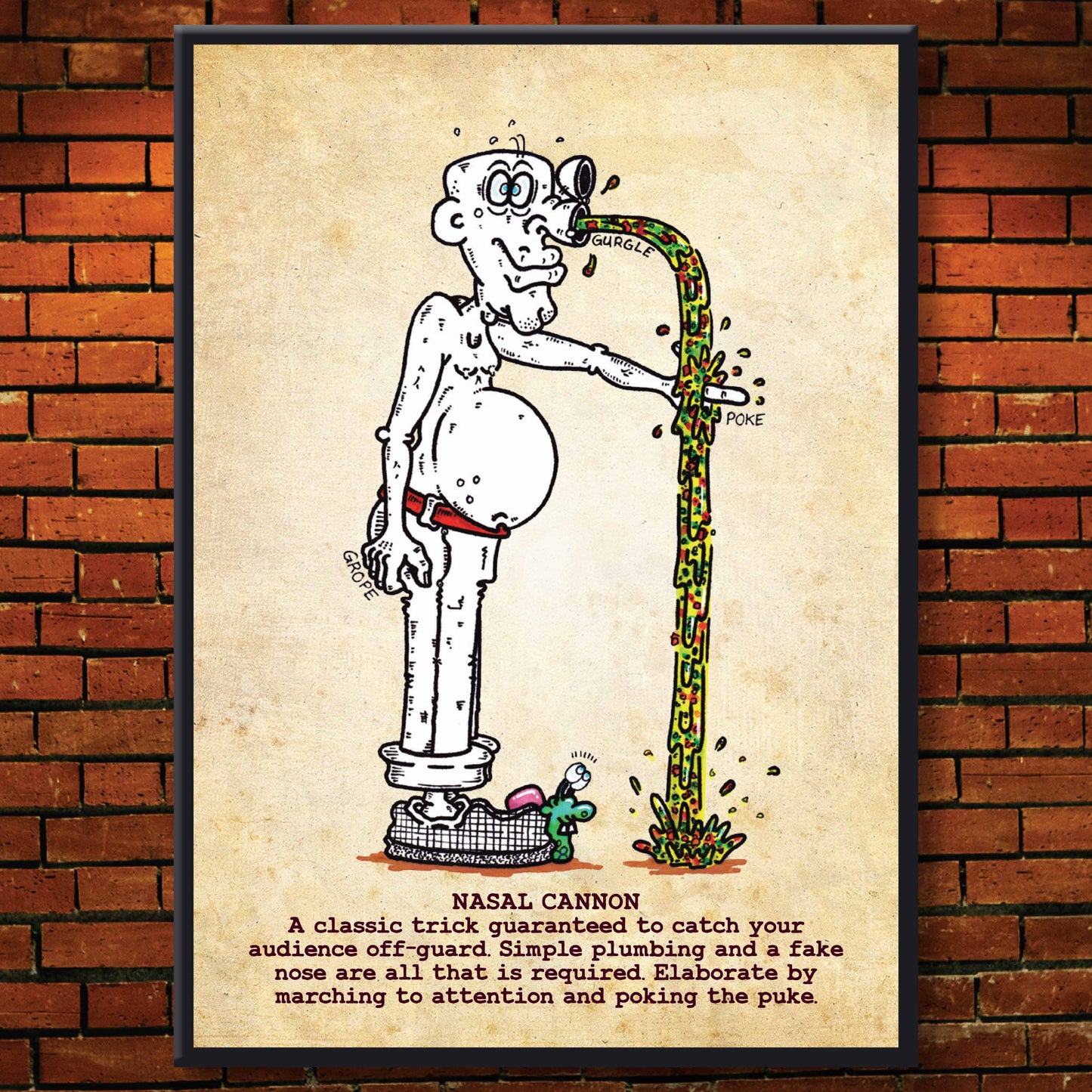 Nasal Cannon Art Print