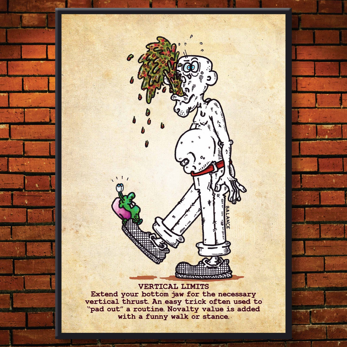 Vertical Limits Art Print