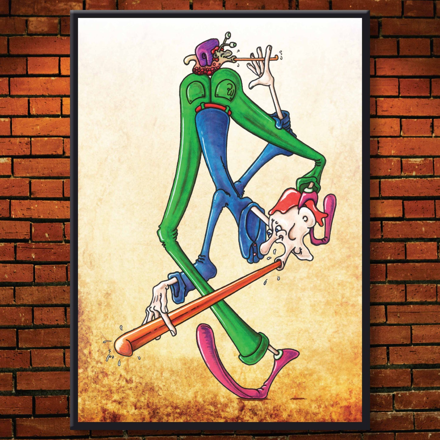 Tongues Art Print