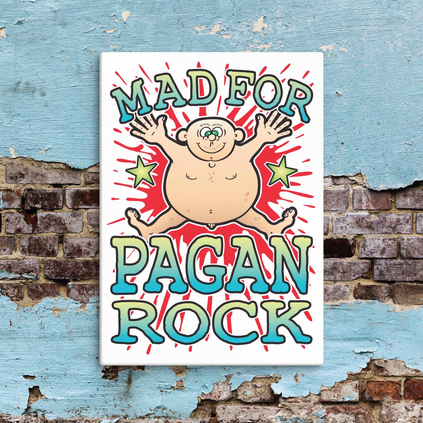 Pagan Rock Canvas Print 51x71cm