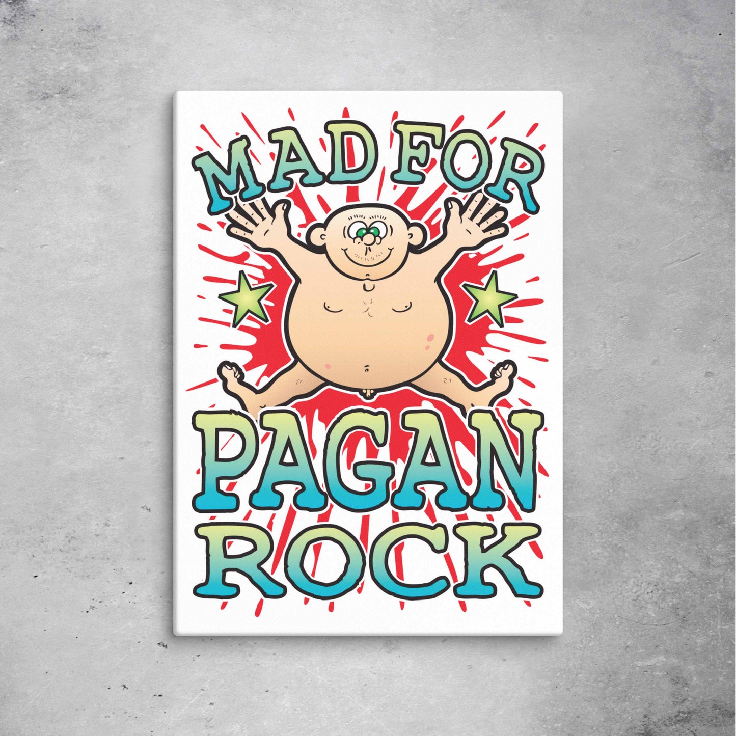 Pagan Rock Canvas Print 51x71cm