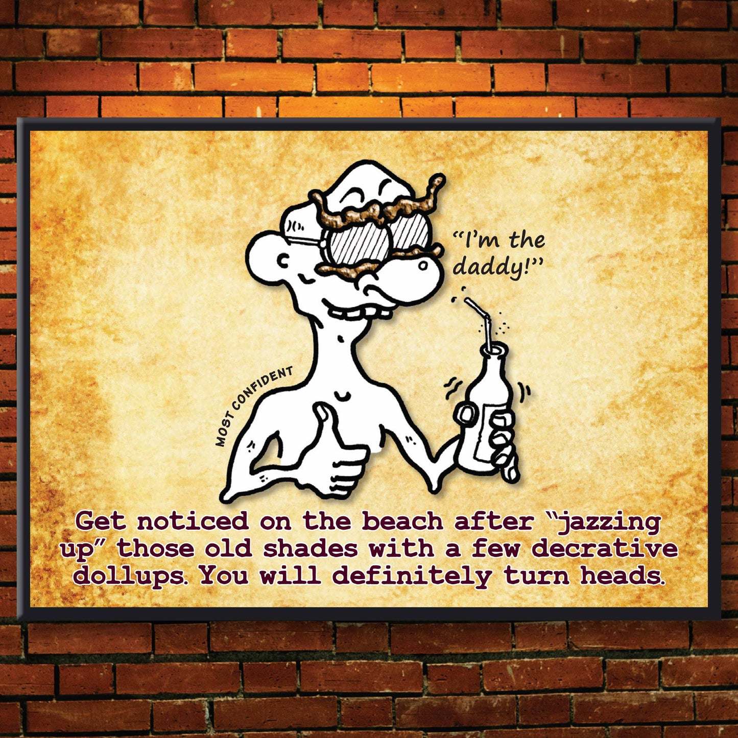 Cool Shades - Dog Poo Art Print