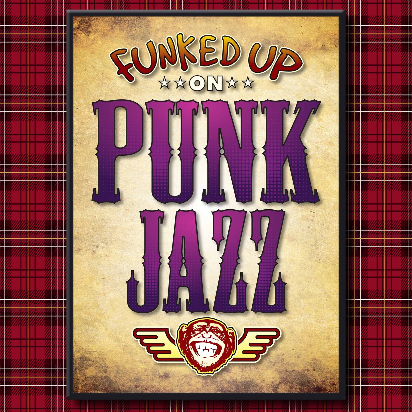 Punk Jazz Art Print / Poster / Birthday Card / Greetings Card