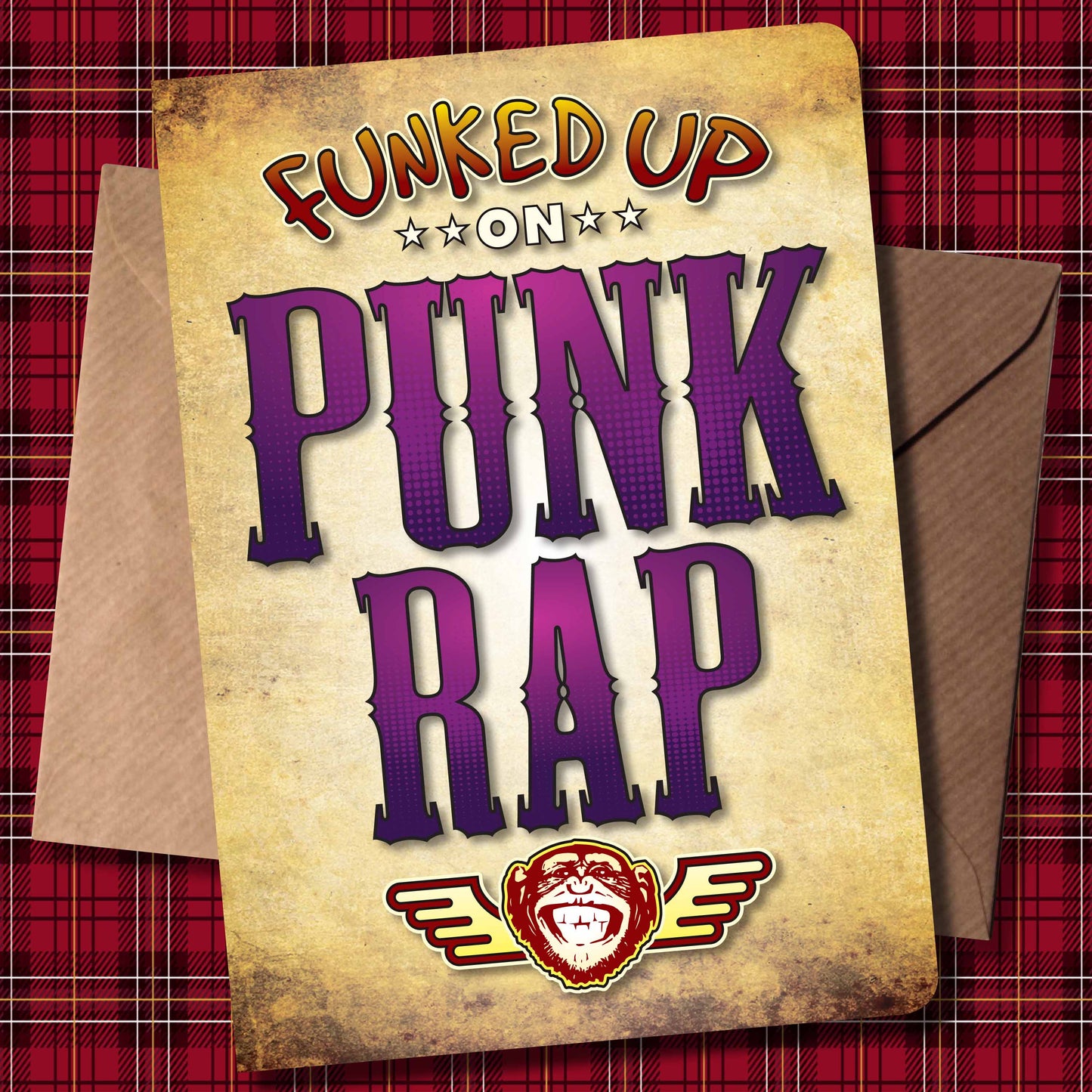 Punk Rap Art Print / Poster / Birthday Card / Greetings Card