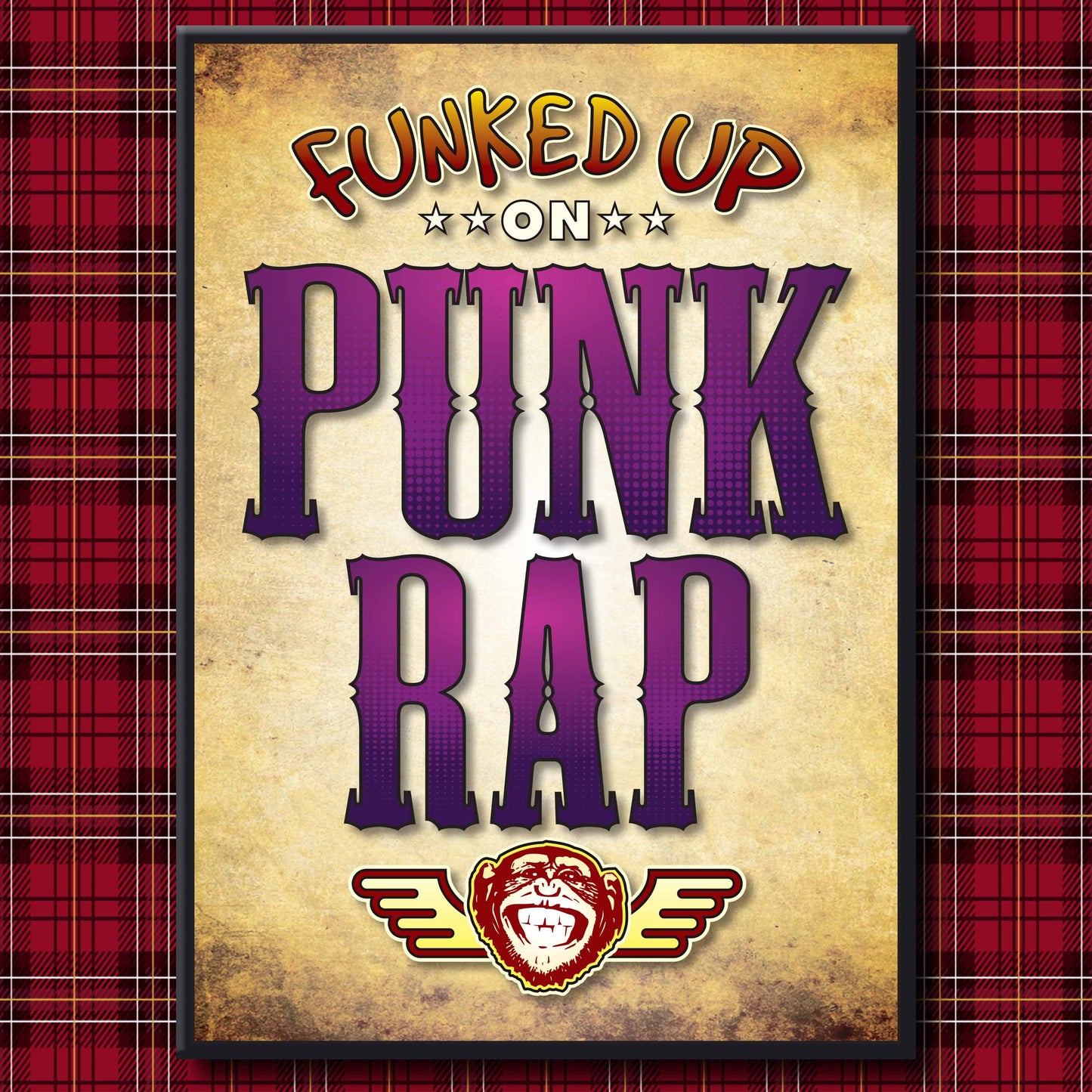Punk Rap Art Print / Poster / Birthday Card / Greetings Card