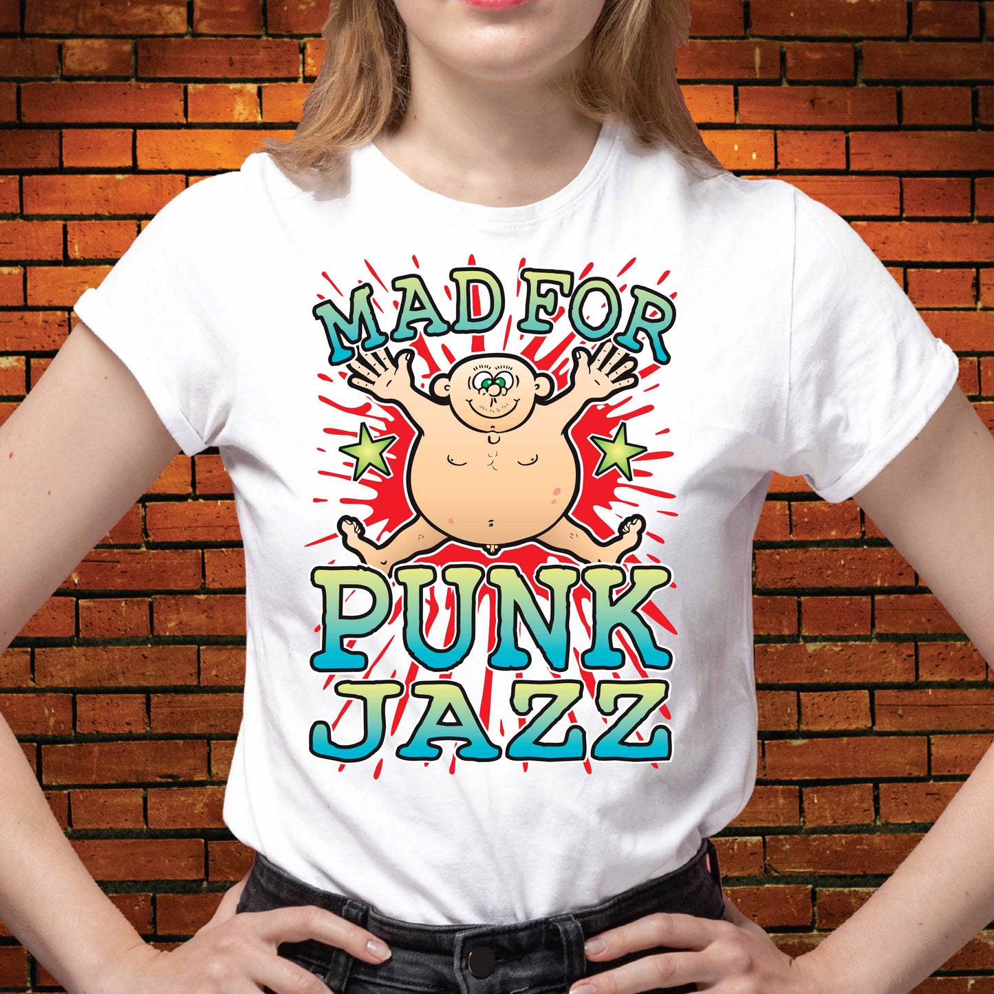 Punk Jazz Cotton T-Shirt