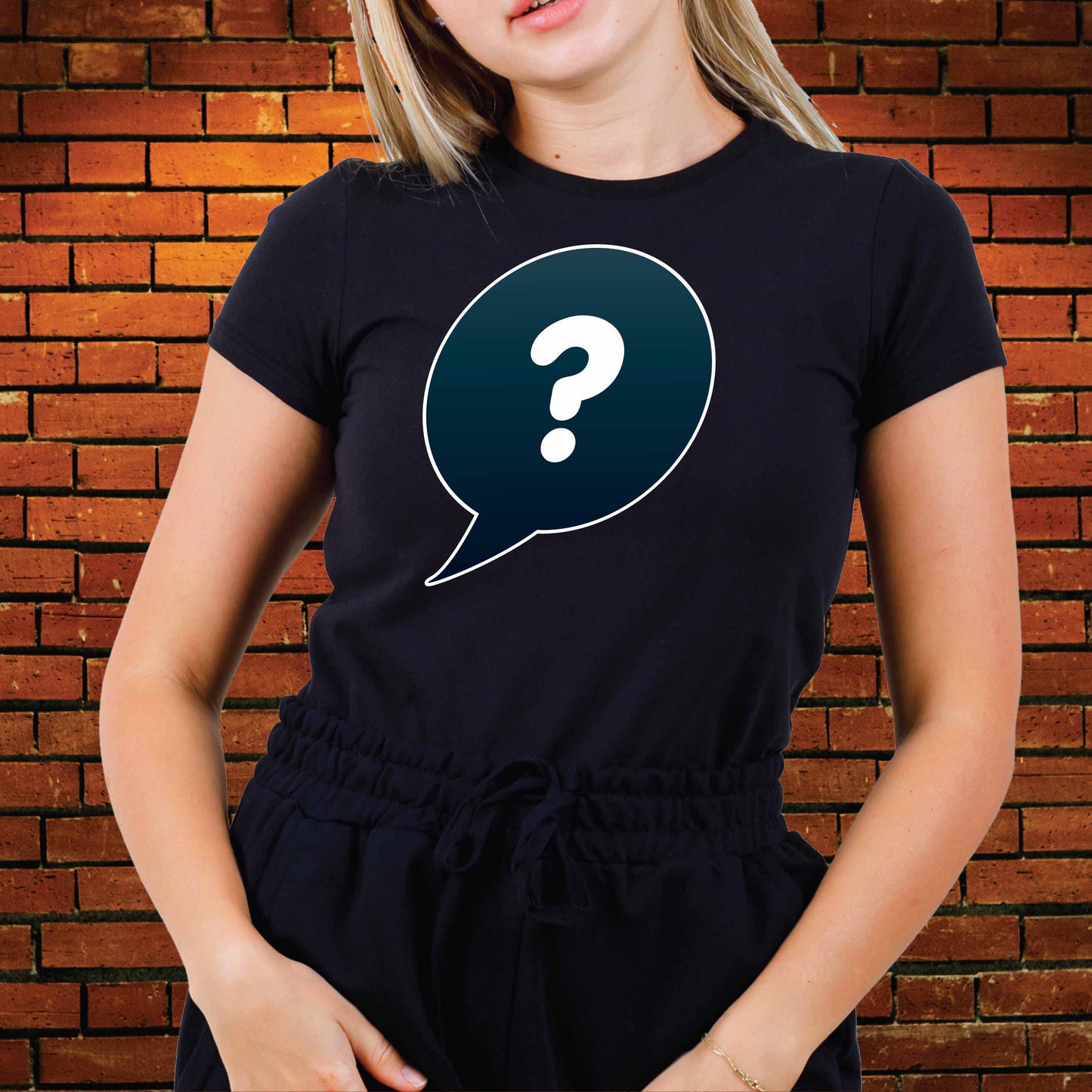 Question Everything Funny Cotton T-Shirt