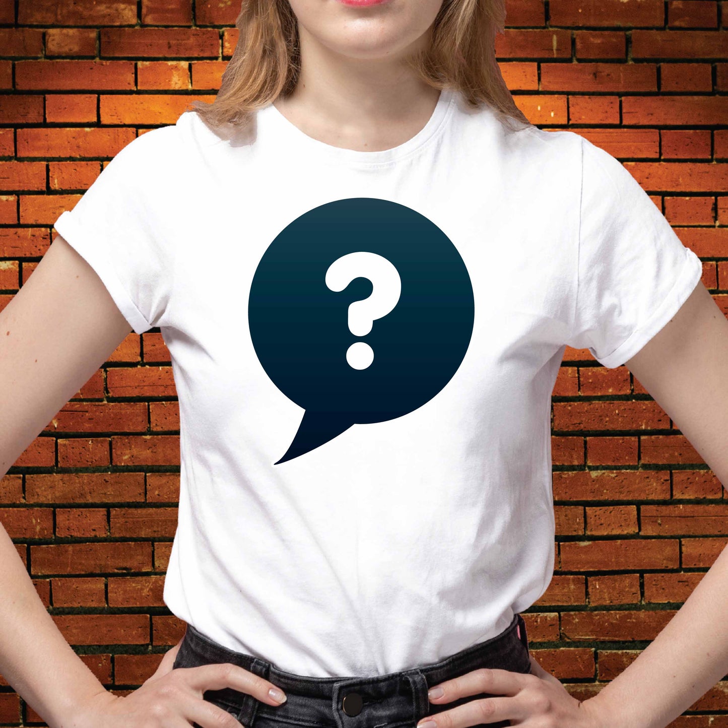 Question Everything Funny Cotton T-Shirt