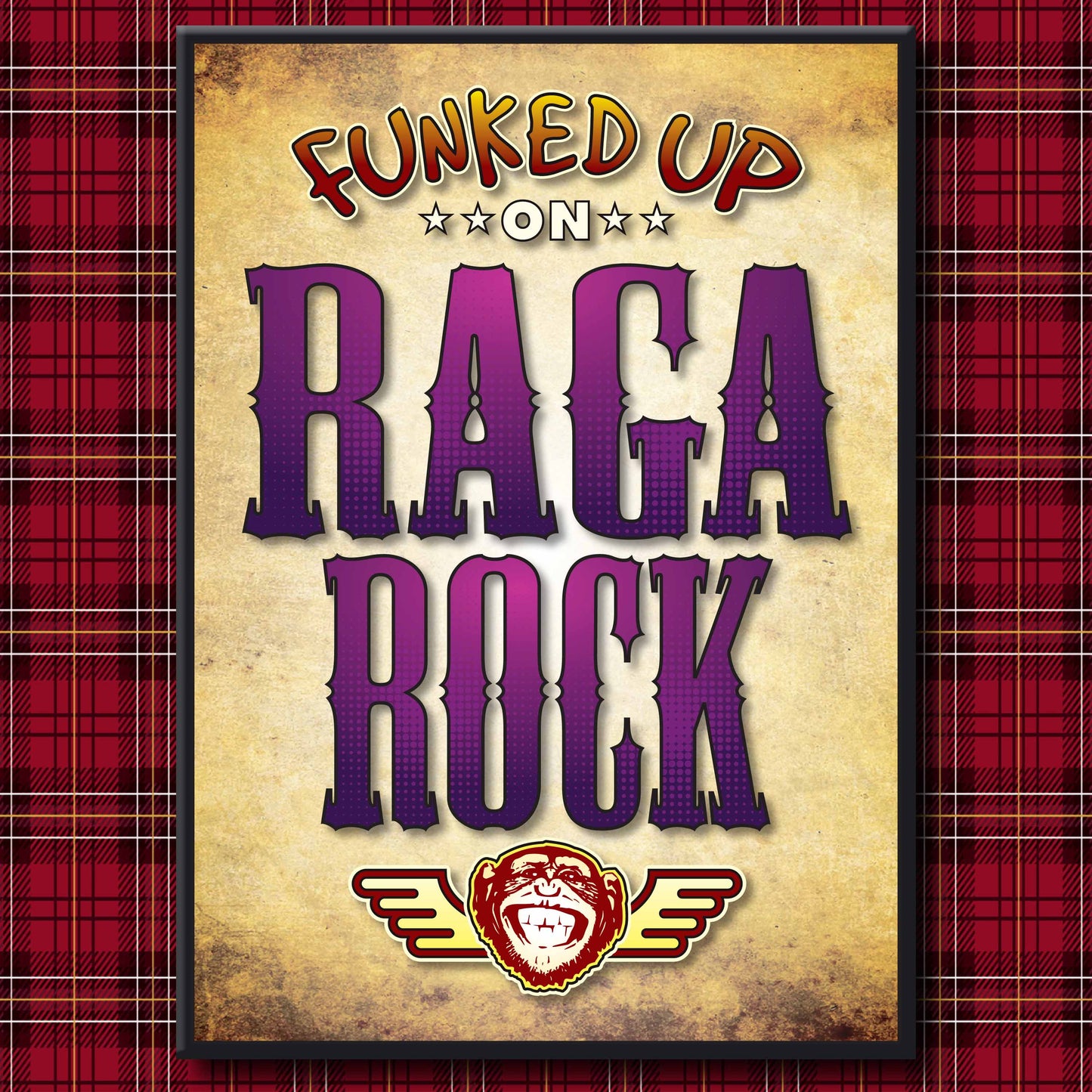 Raga Rock Art Print / Poster / Birthday Card / Greetings Card