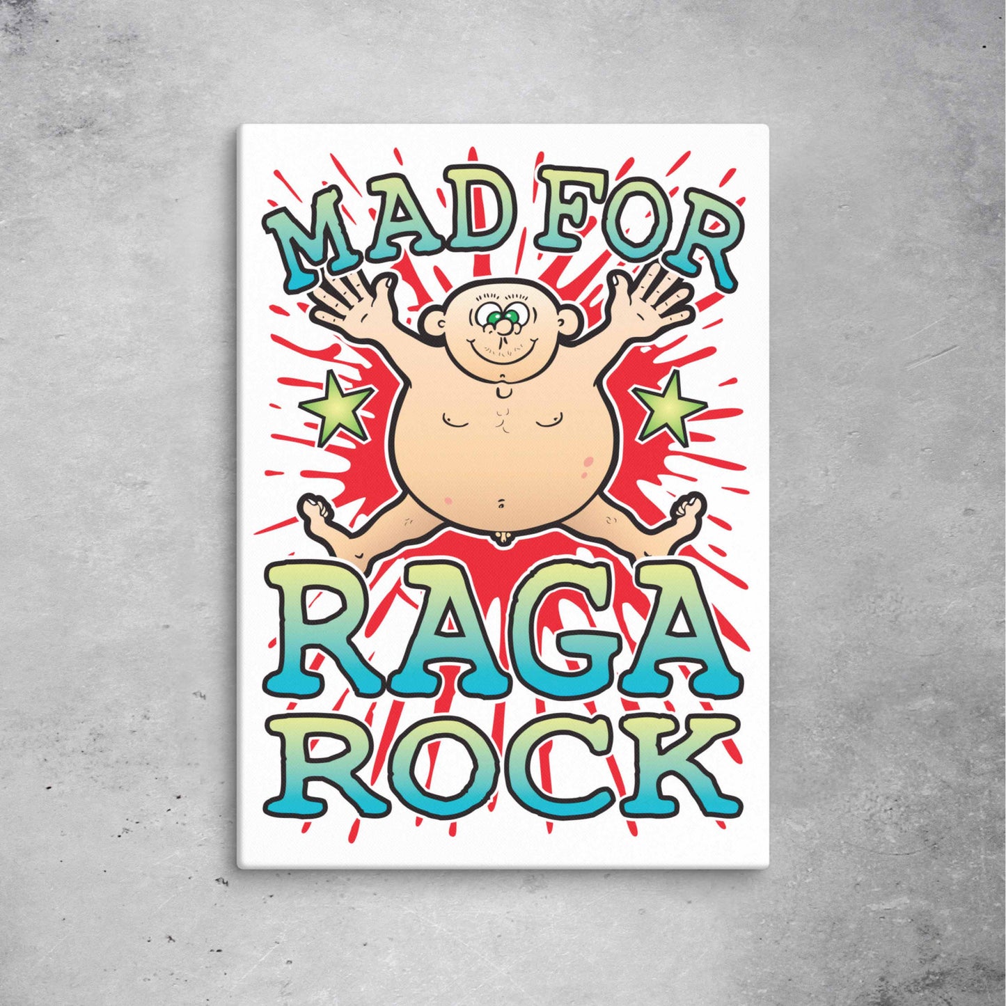 Raga Rock Canvas Print 51x71cm